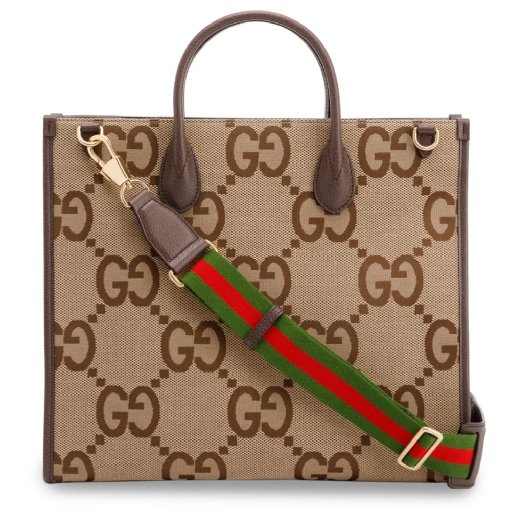📌1550 CAD Pre-order Unused Gucci Jumbo Canvas Tote